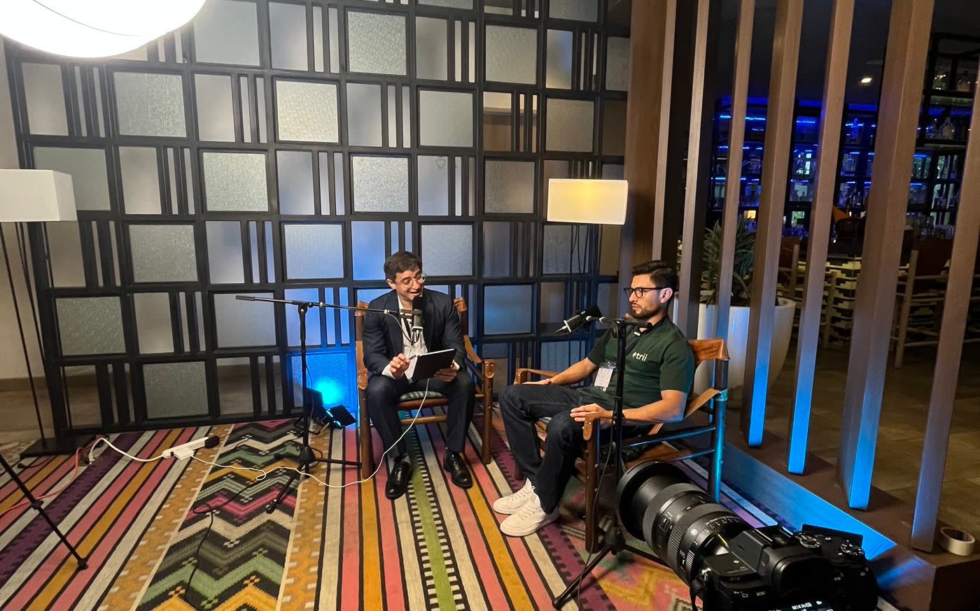 Sesión de grabación en Estudio Avance