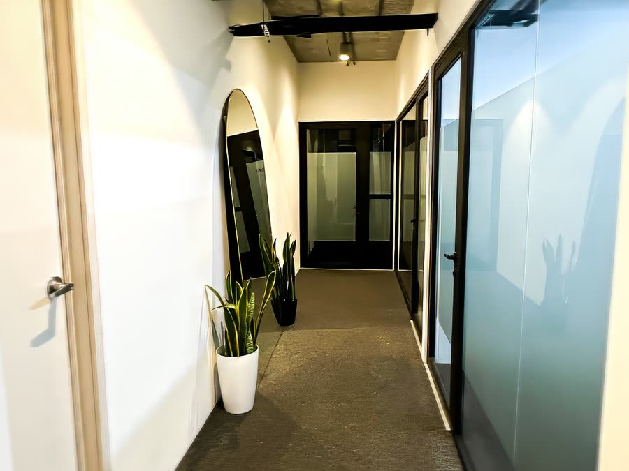 Entrada del estudio de Estudio Avance
