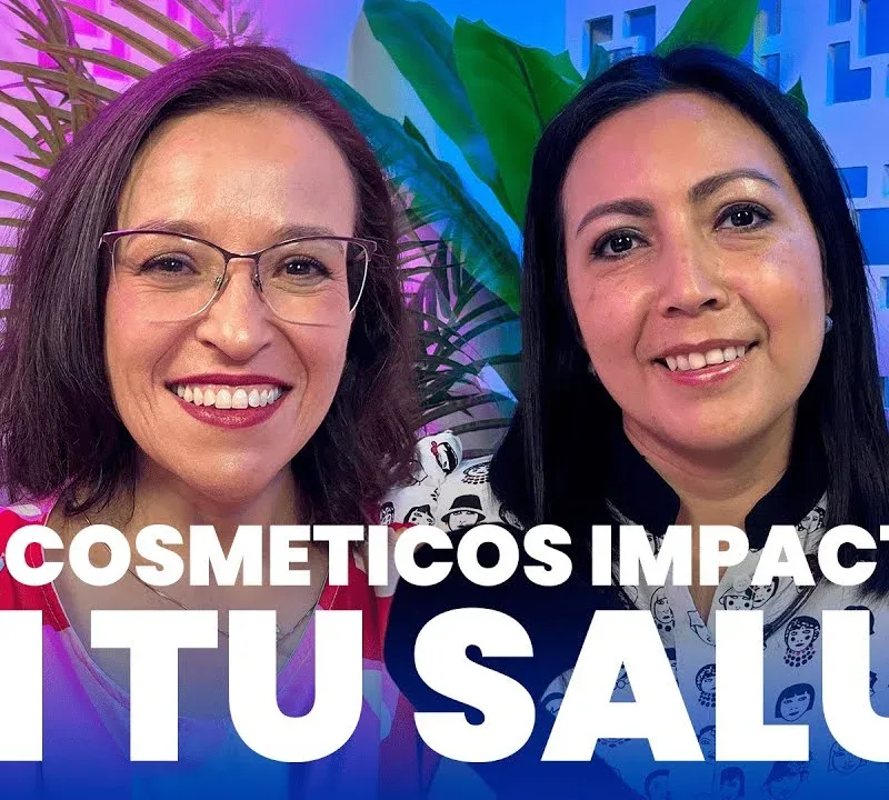 Diana Orantes y Rosana de León conversando sobre tóxicos en cosméticos y salud endocrina